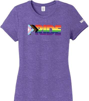 Pride Month shirt from WGU store