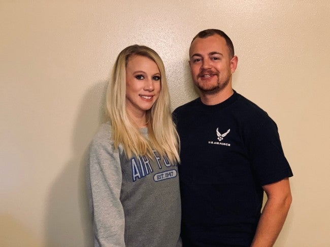 Alicia Lloyd and her husband Stanley