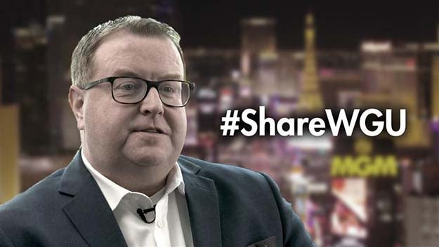 Image of Troy Jenkins with ShareWGU hashtag.