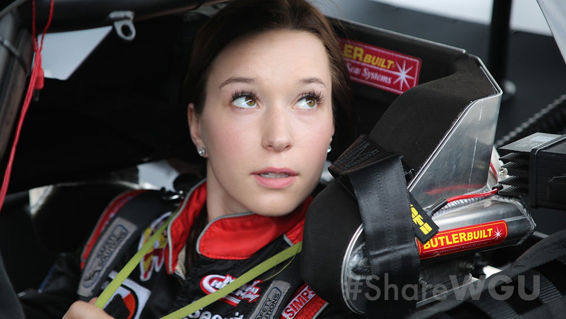 molly helmuth in car