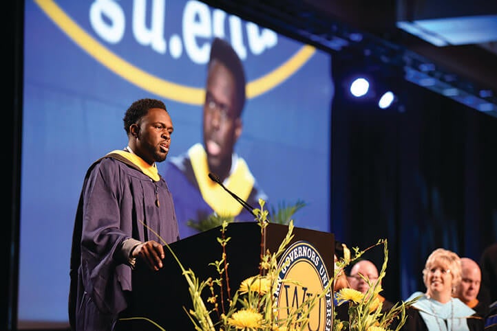 Rashaan Green, commencement speaker